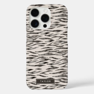 Tiger Wild Animal Skin Pattern iPhone 16 Pro Case