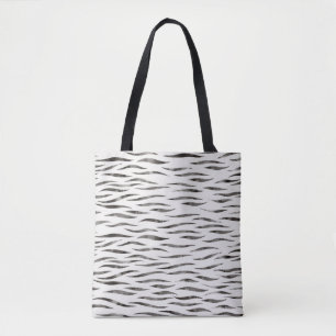 Tiger Wild Animal Skin Pattern Tote Bag