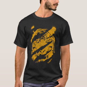 Tiger Wild Cat Claw Chinese Bengal Animals Gift T-Shirt