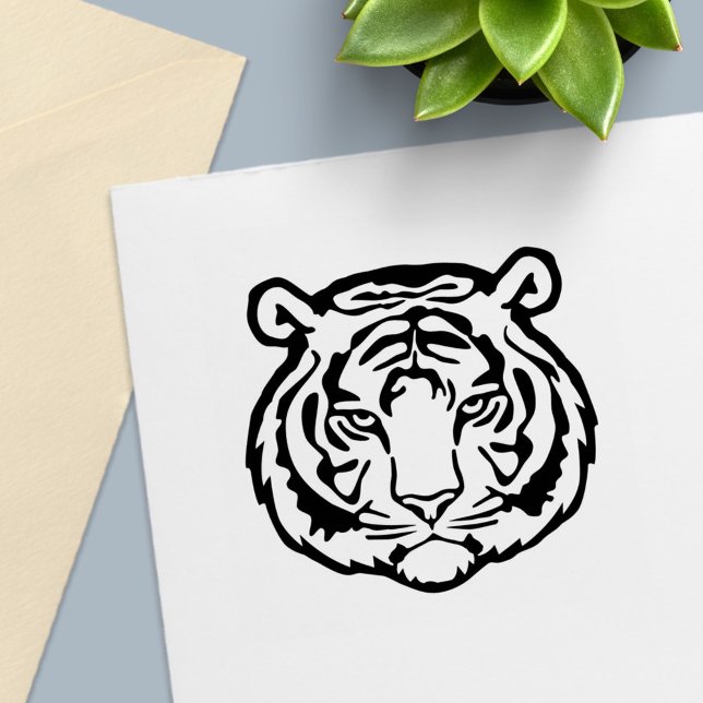 Tiger, Wild Cat Self-inking Stamp (Creator Uploaded)