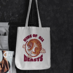 Tiger Wild Chinese New Year Tote Bag