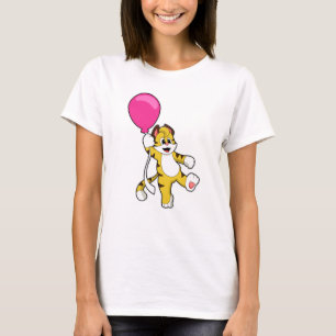 Tiger with Balloon T-Shirt