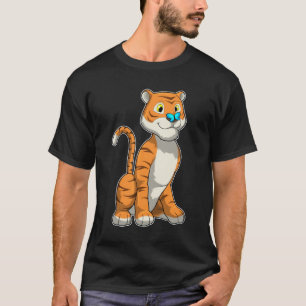 Tiger with Butterfly T-Shirt