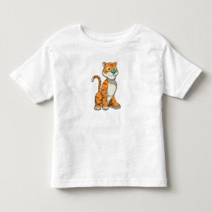 Tiger with Butterfly Toddler T-Shirt