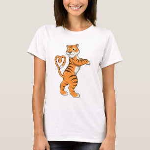 Tiger with Heart T-Shirt