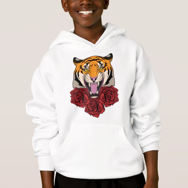 Tiger with Roses (Front)