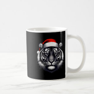 Tiger With Santa Hat Christmas Xmas Lover Zoo Keep Coffee Mug