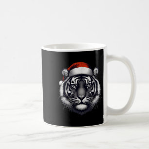 Tiger With Santa Hat Christmas Xmas Lover Zoo Keep Coffee Mug