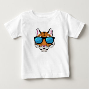 Tiger with Sunglasses Baby T-Shirt