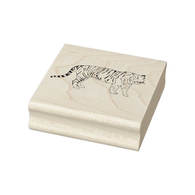 Tiger  Wood Art Stamp (Stamp)