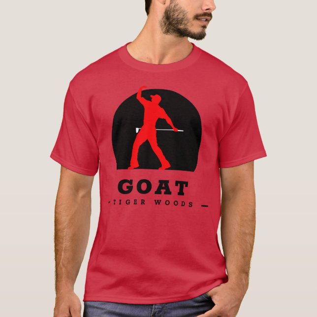 Tiger Woods celebration T-Shirt (Front)