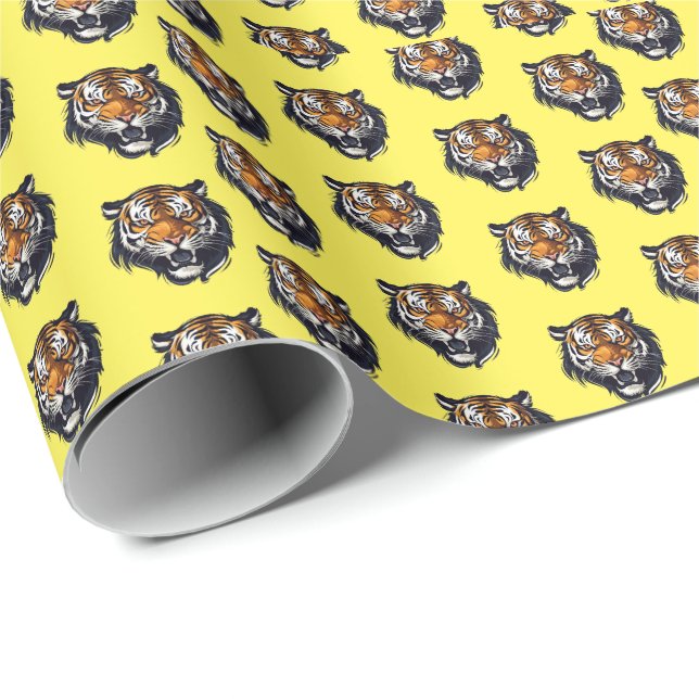 Tiger Wrapping Paper (Roll Corner)