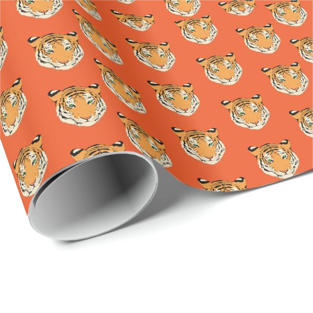 Tiger Wrapping Paper (Roll Corner)