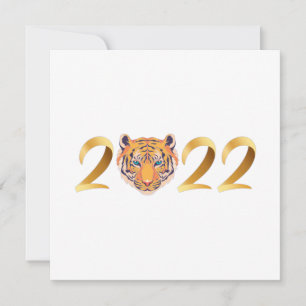Tiger Year 2022 Postcard