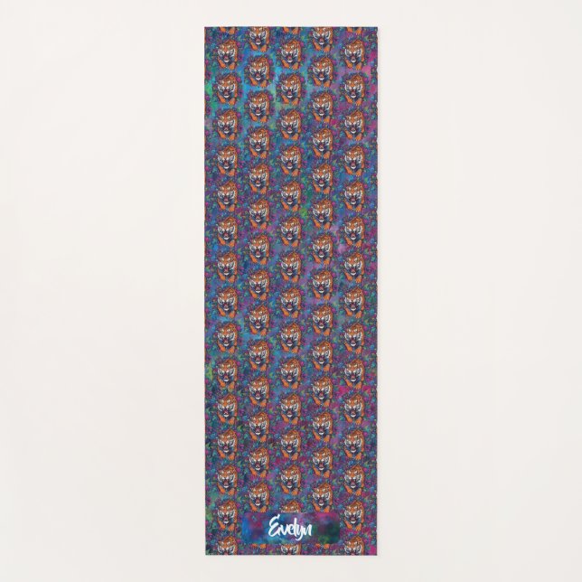 Tiger Yoga Mat (Front)