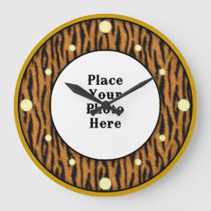 Tiger Your Photo Wall Clock