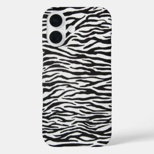 Tiger Zebra Stripes iPhone 16 Case