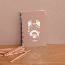 Tiger Zodiac Geometry Style Planner