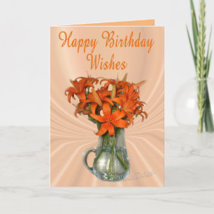 TigerLilyBday-customise Card