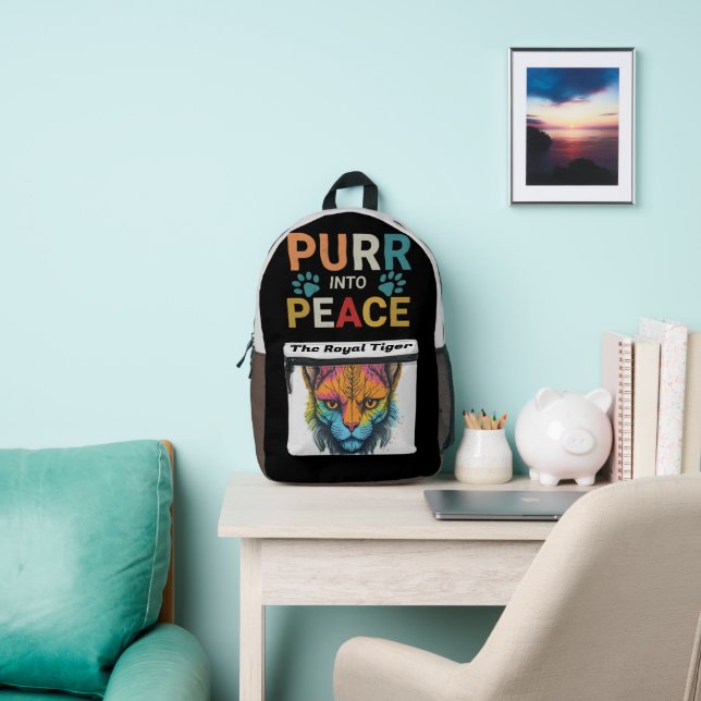 Tiger's Bagpack Printed Backpack (Insitu)