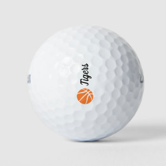 Tigers Basketball Golf Balls