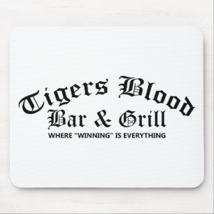 Tigers Blood Bar & Grill Mouse Mat