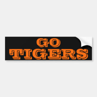 Tigers Bumper Sticker