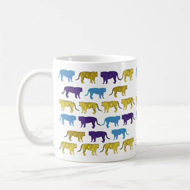 Tigers  Coffee Mug (Left)