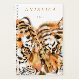 Tigers - Customisable + Add Your Text / Name - Planner