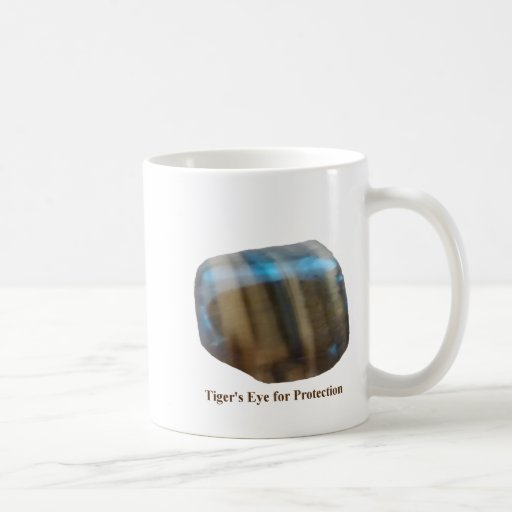 Tiger's Eye for Protection Mug by IreneDesign2011
