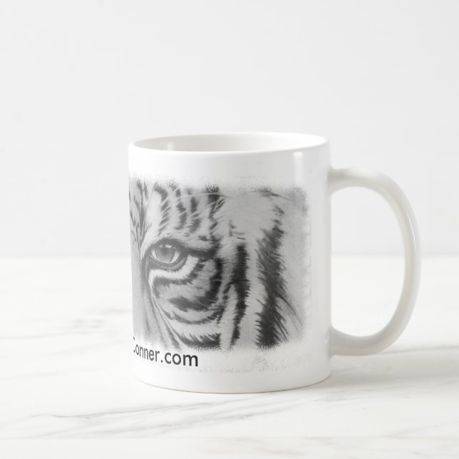 Tiger's Eyes Coffee Mug (Right)