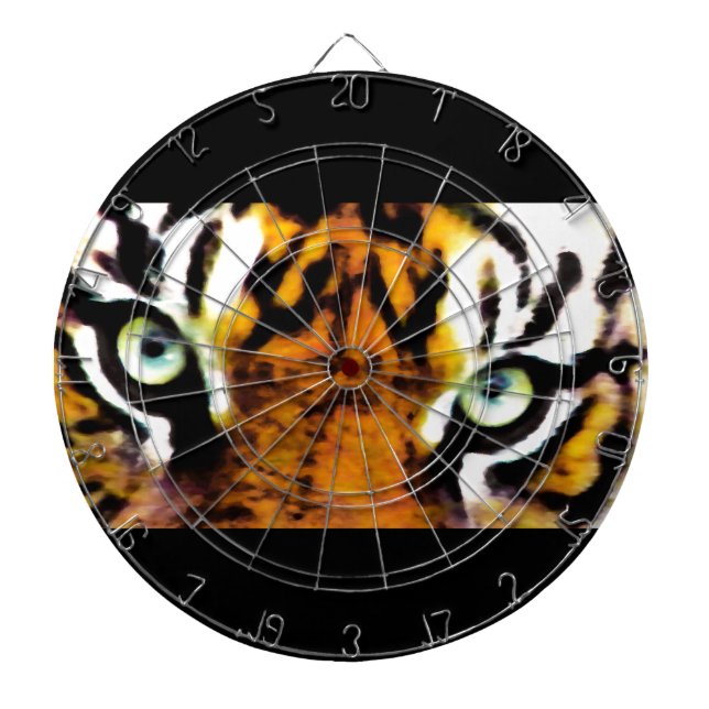 TIGER'S EYE'S_ DARTBOARD (Front)