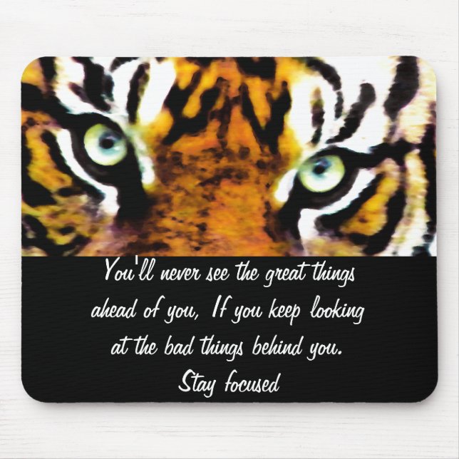 TIGER'S EYE'S_ MOUSE MAT (Front)