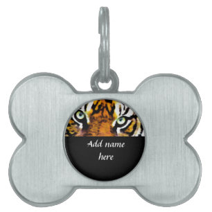 TIGER'S EYE'S_ PET TAG
