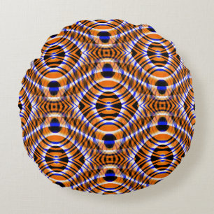 Tiger's eyes...... round cushion