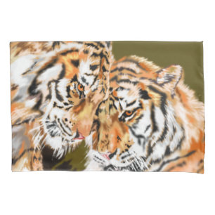 Tigers Family Pillow Case