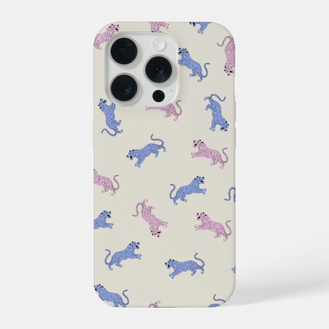 Tigers in the Cream iPhone Case (Back)