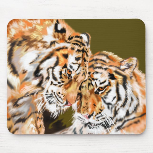 Tigers Mouse Mat (Front)