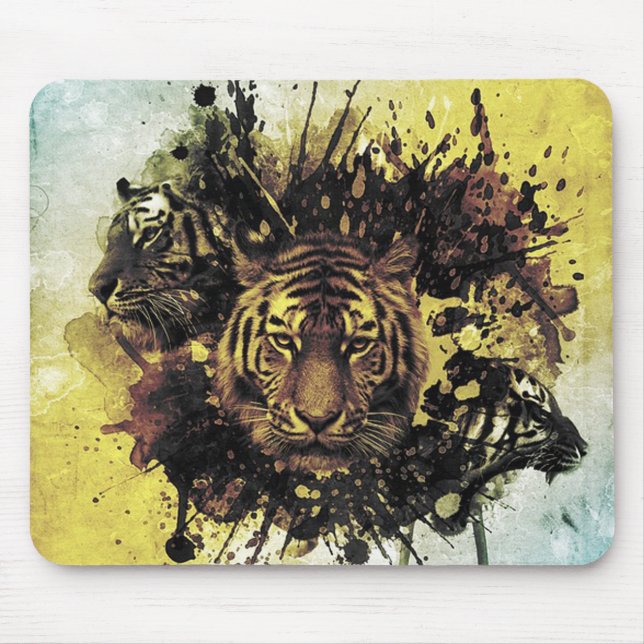 Tigers Mouse Mat (Front)