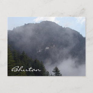 tiger's nest fog postcard