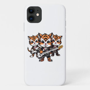Tigers Playing Band iPhone 11 Case