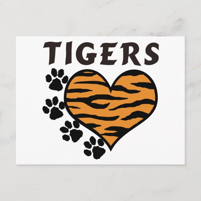 Tigers Postcard (Front)