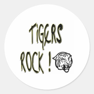 Tigers Rock! Sticker