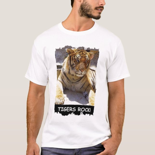 TIGERS ROCK! T-Shirt (Front)