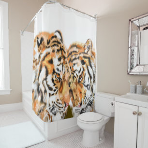 Tigers - shower curtain