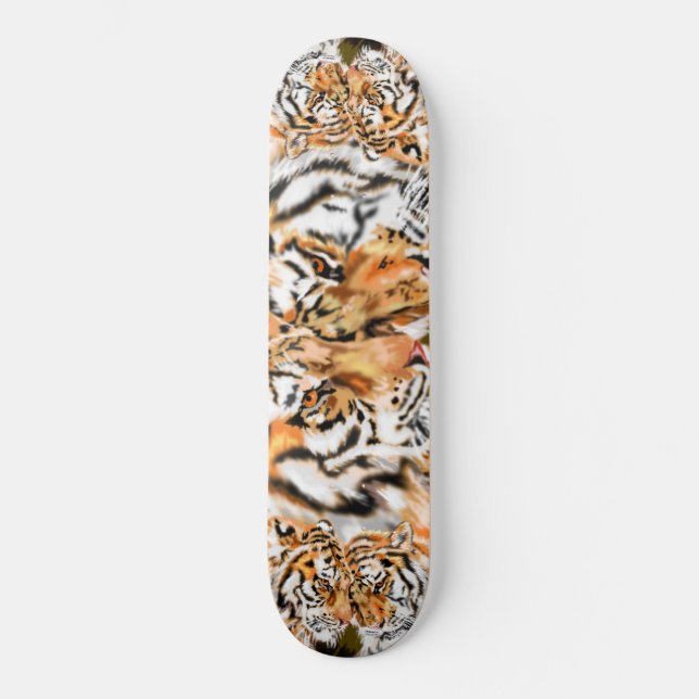 Tigers + skateboard (Front)