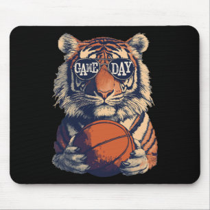 Tigers Sketll Game Day Mouse Mat