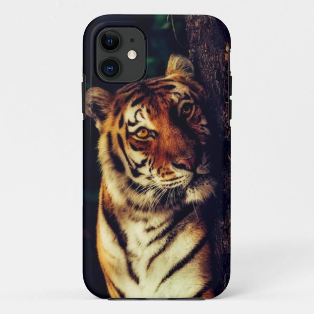 Tiger's Touch Case-Mate iPhone Case (Back)