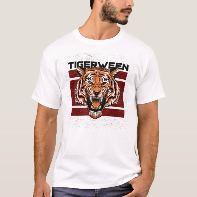 Tigerween Halloween T-Shirt (Front)