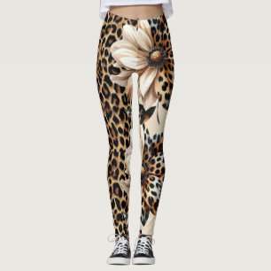 Tigger and sunflowers stylish leggings